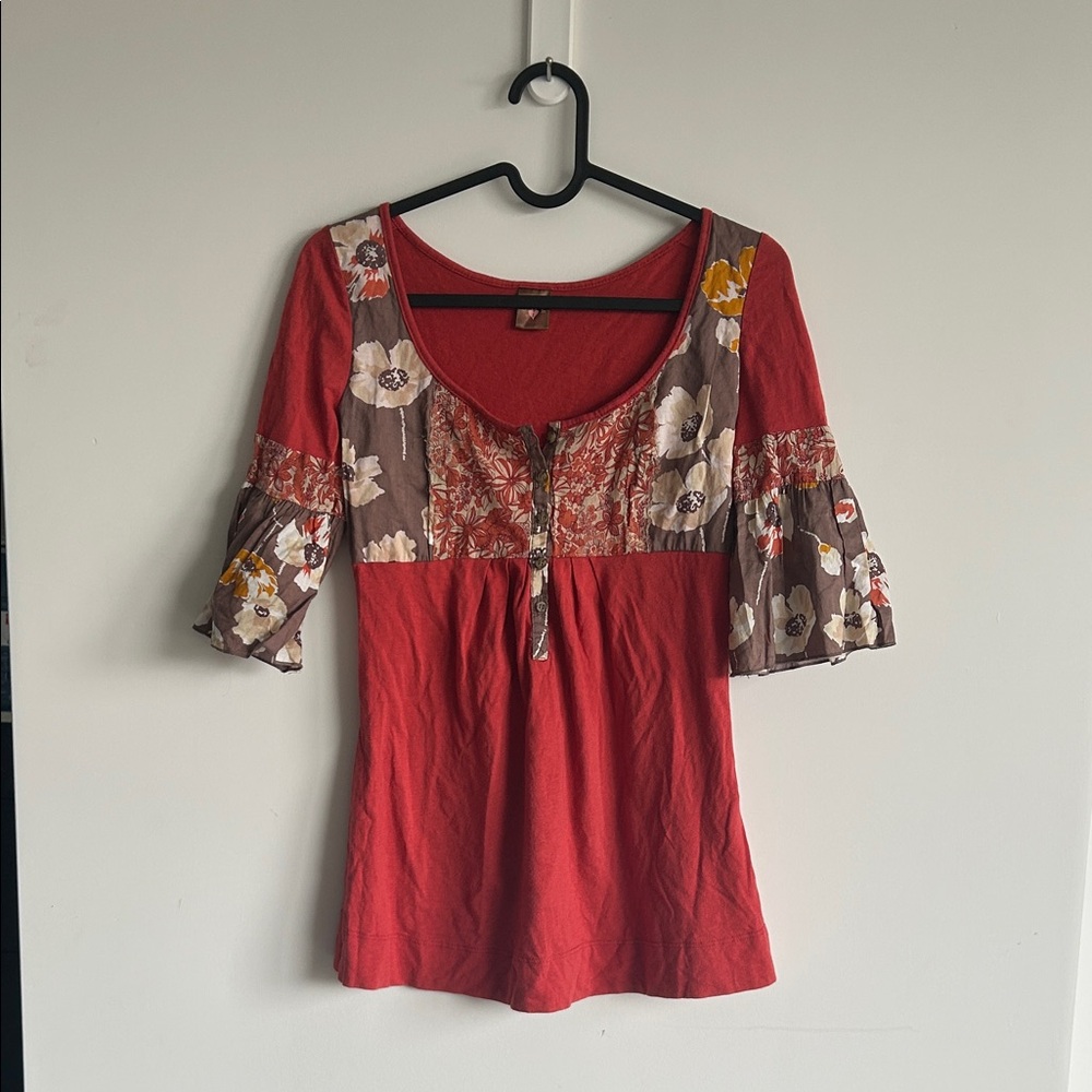 Anthropologie Bohemian Top Size XS